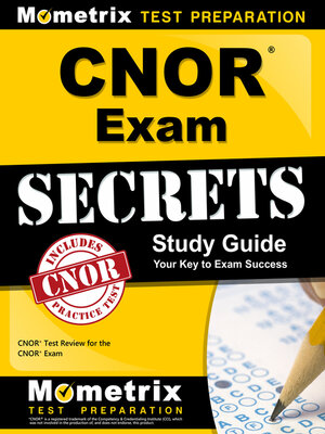 cover image of CNOR Exam Secrets Study Guide
